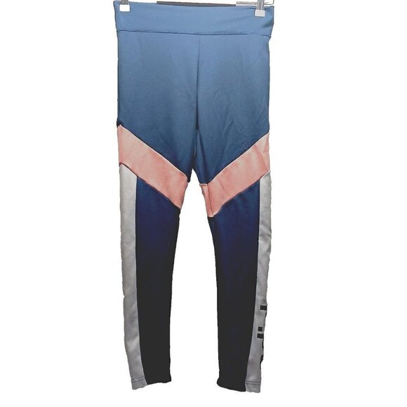 Adidas Women's Colorblock Climalite Leggings Pants Size Small S Activewear - Picture 1 of 8